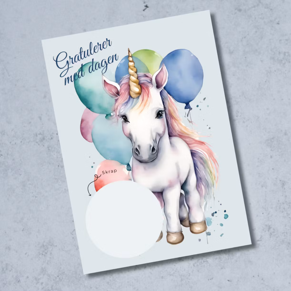 14pk mix Bursdagskort