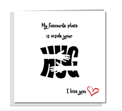 My Favourite Place Card  - by Swizzoo
