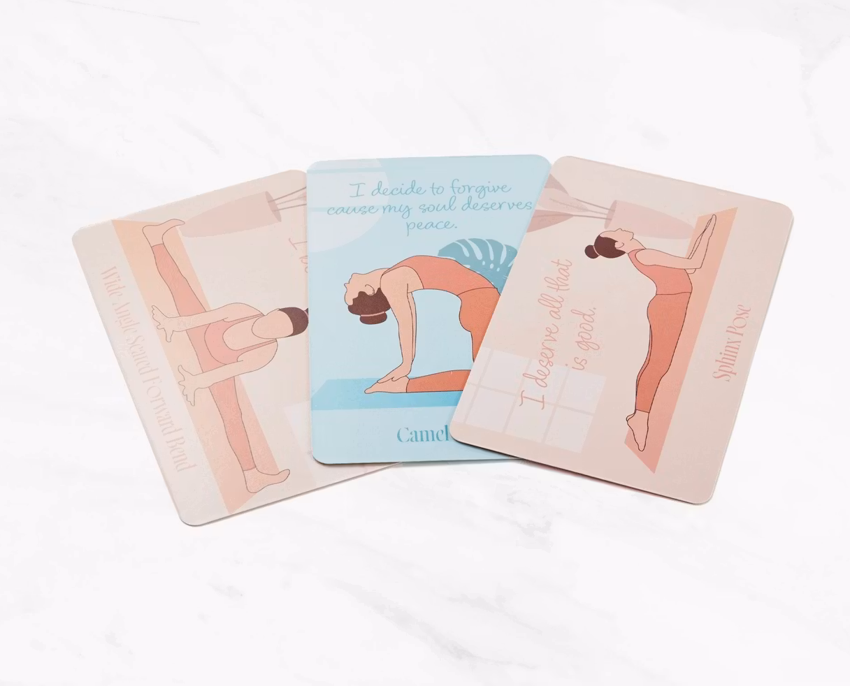MYGA - YOGA Affirmation Pose Cards