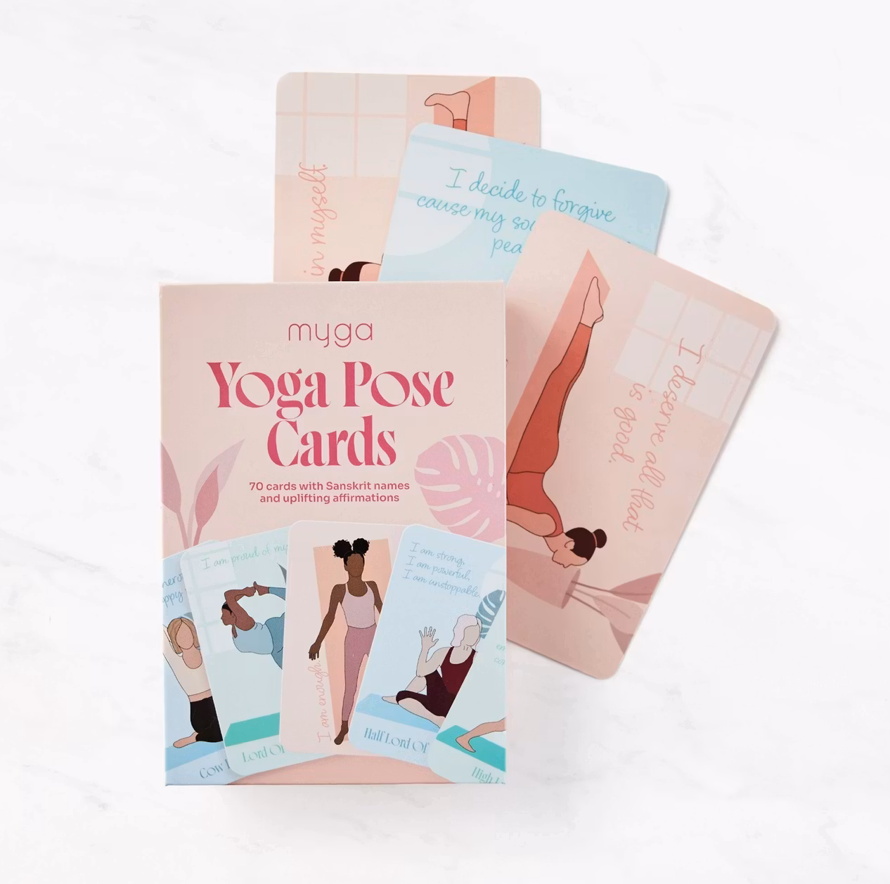 MYGA - YOGA Affirmation Pose Cards