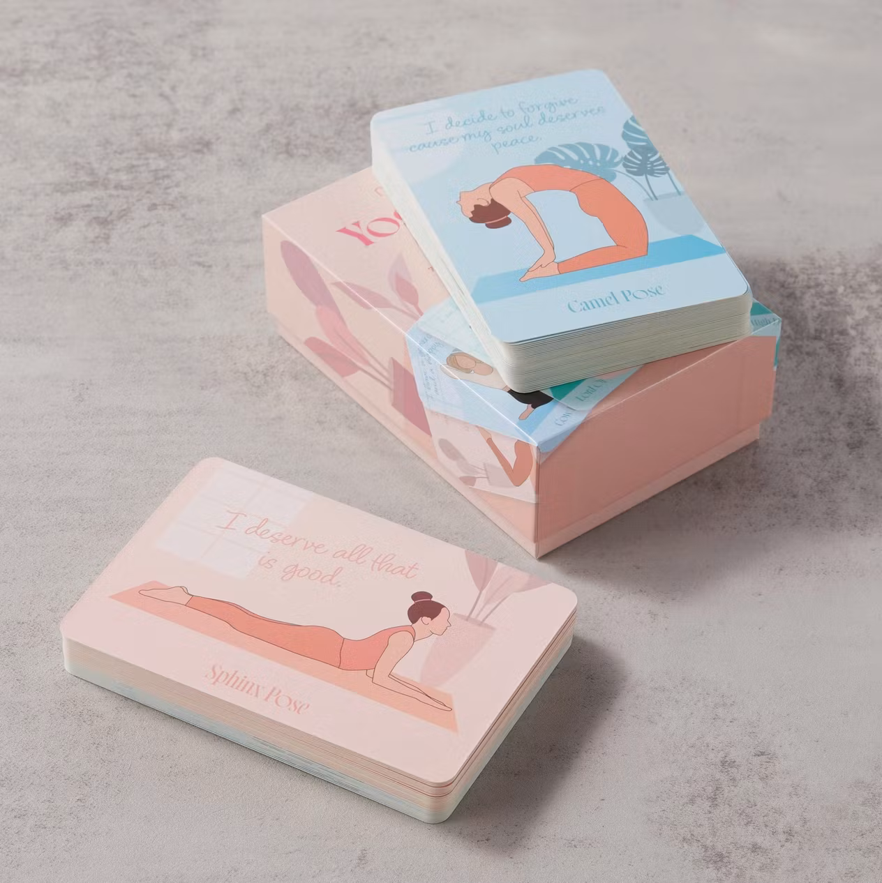 MYGA - YOGA Affirmation Pose Cards