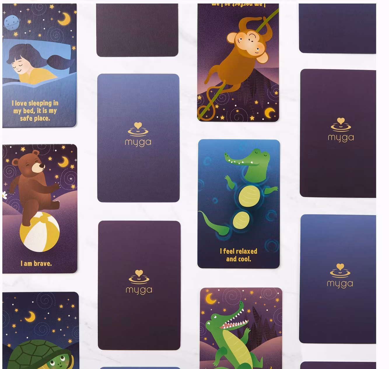 Myga - Sweet Dreams Night Time Affirmation Cards