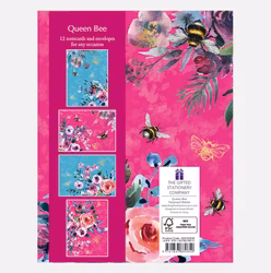 Kortpakke - 12 kort - Bier og Blomst