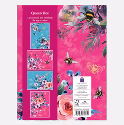Kortpakke - 12 kort - Bier og Blomst