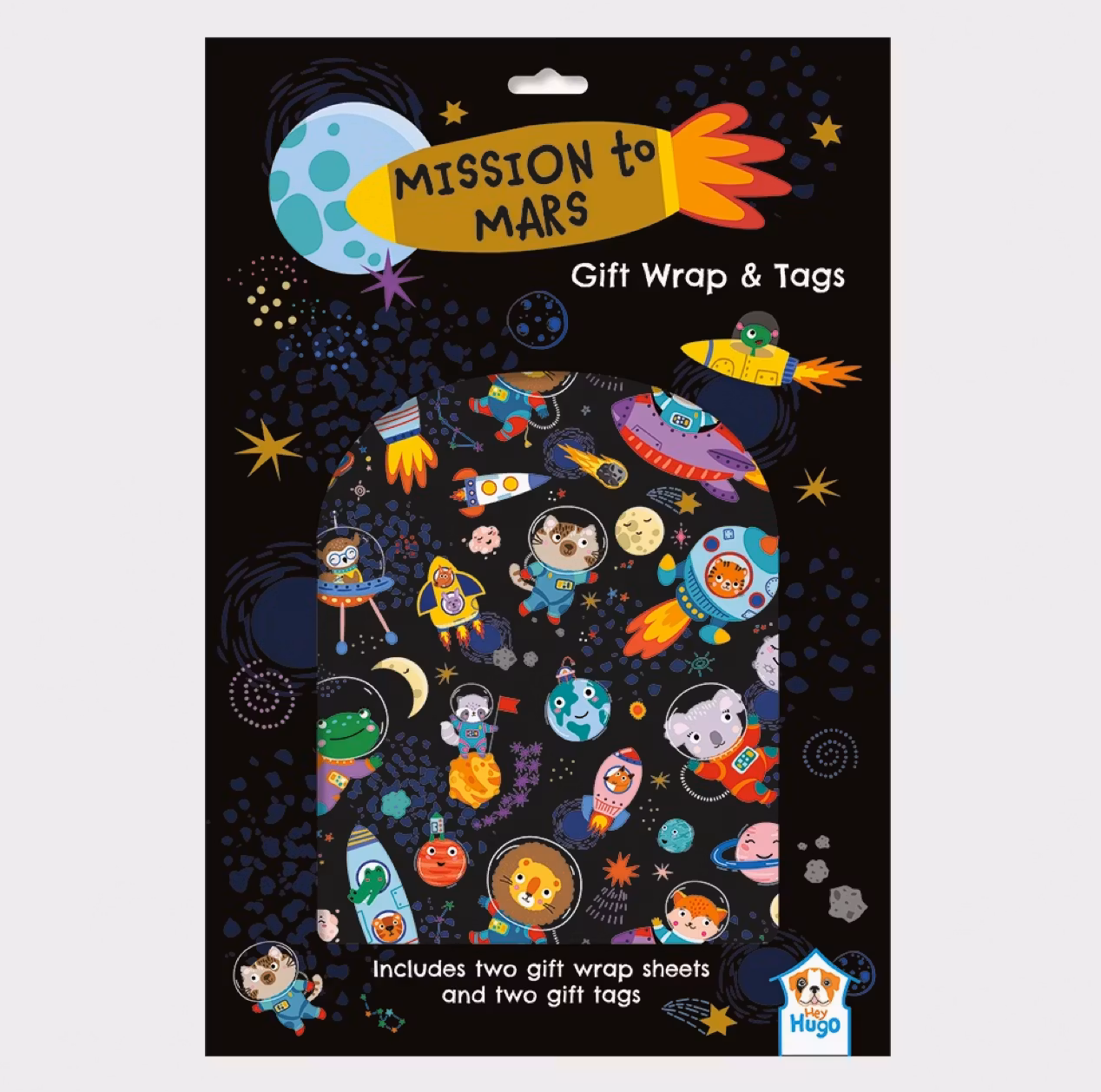 Gavepapir Set - Mission to Mars
