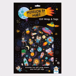 Gavepapir Set - Mission to Mars