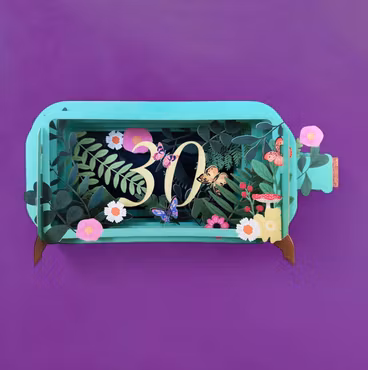 Alljoy Design -  Flaskepost  - 30 år