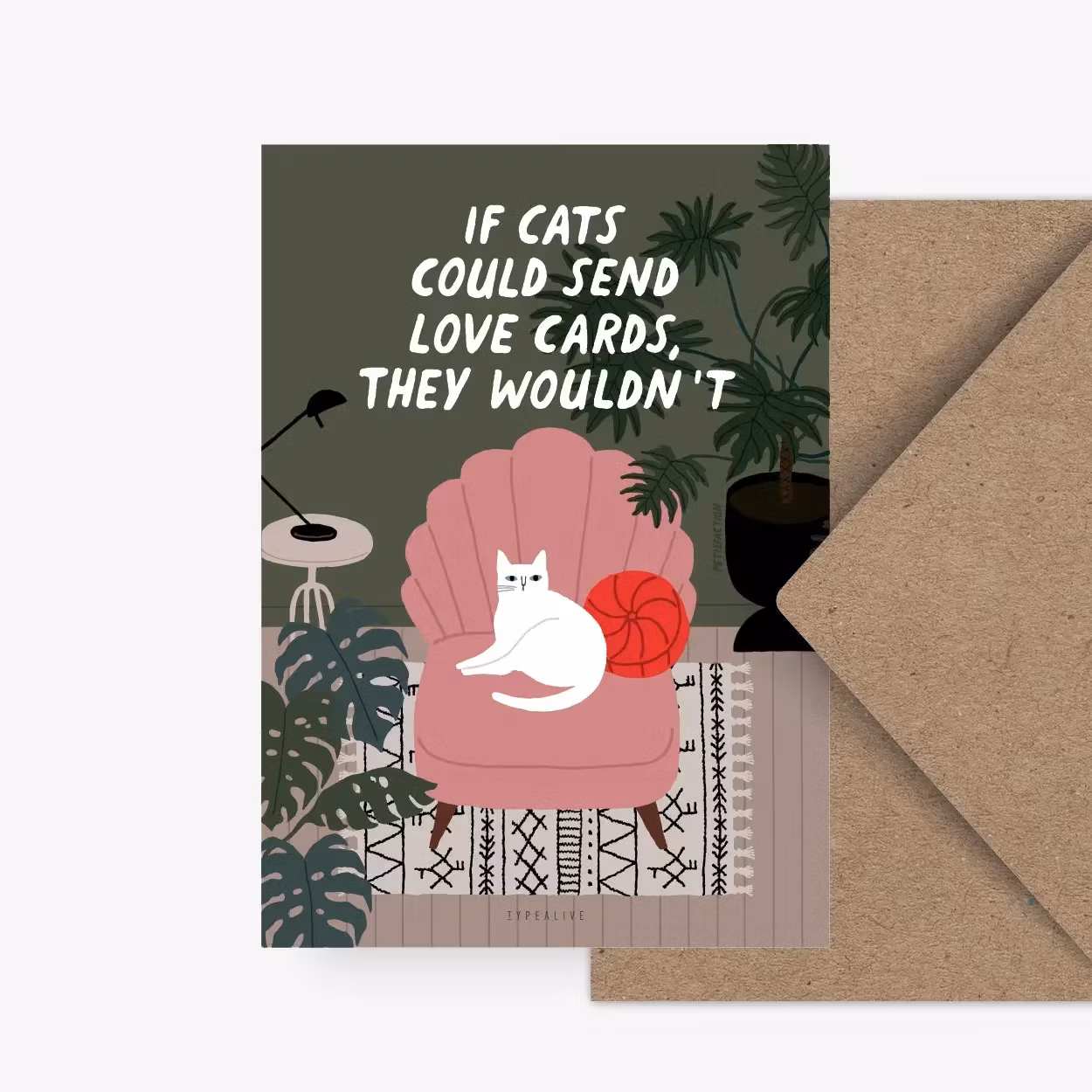 Bursdagskort - If cats could send cards