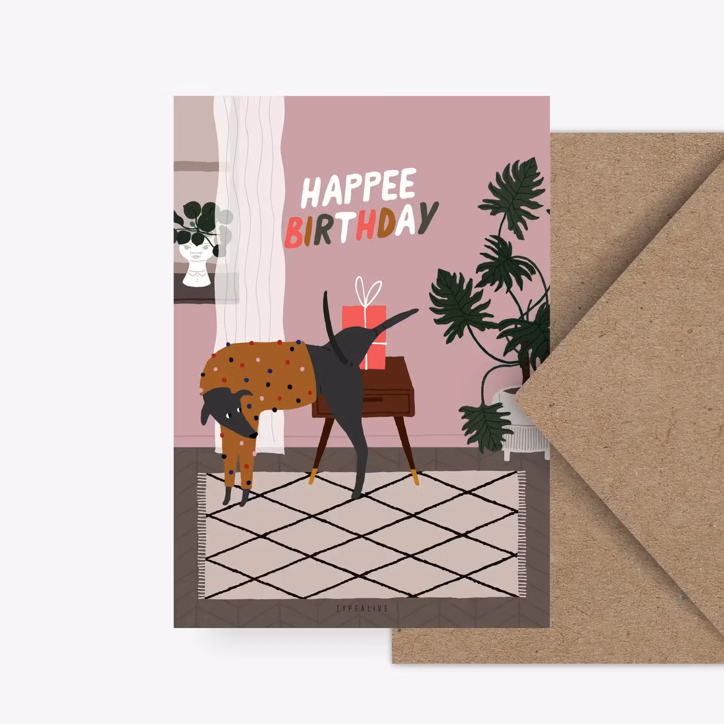 Bursdagskort - Happee Birthday