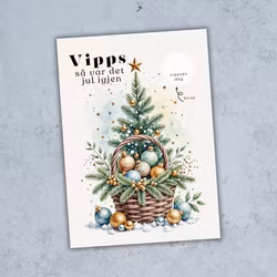 Vipps Julekort - Juletre