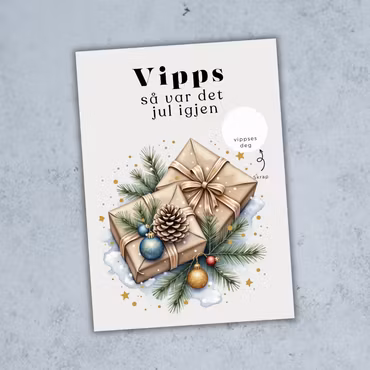 Vipps Julekort - Julegaver