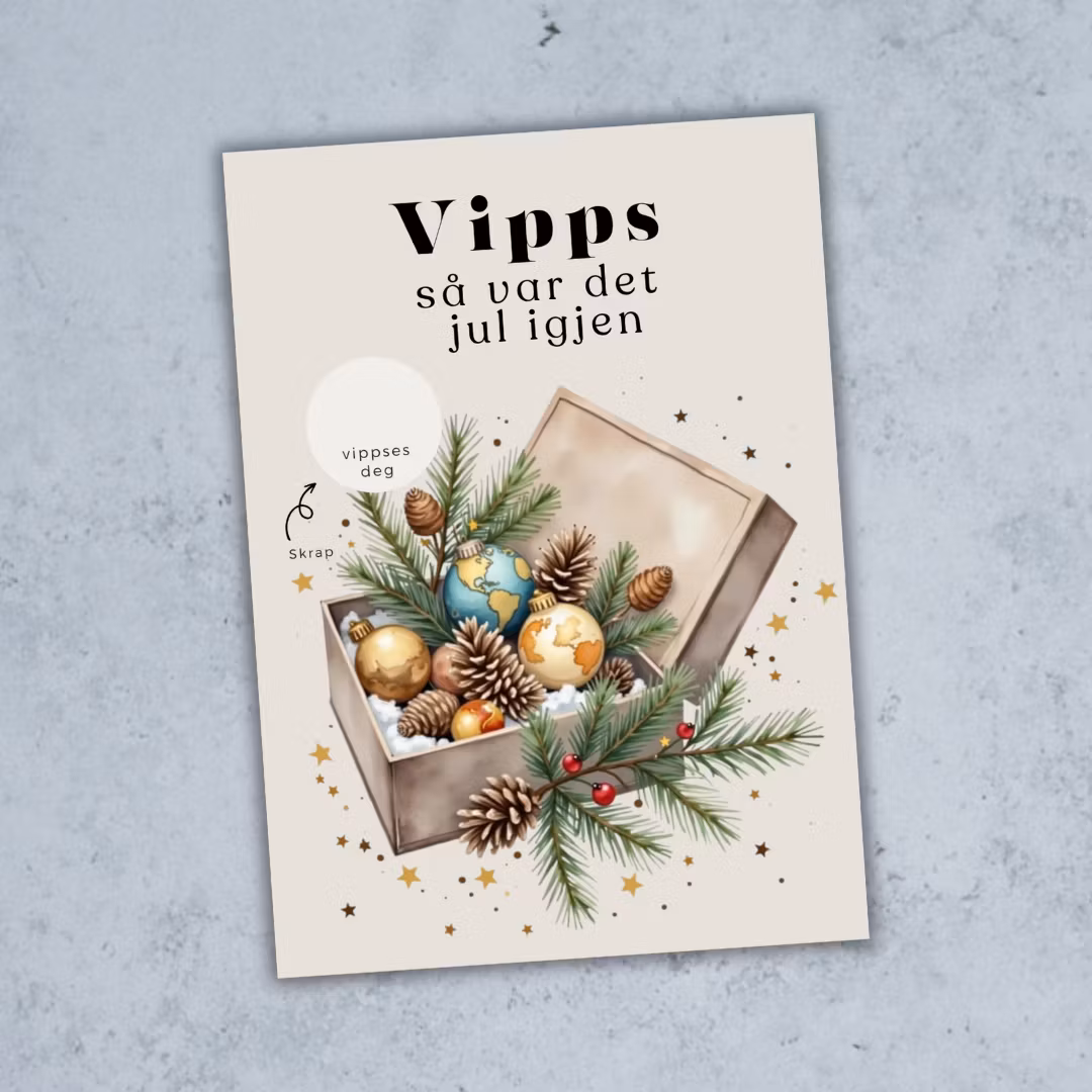 Vipps Julekort - Juleboks