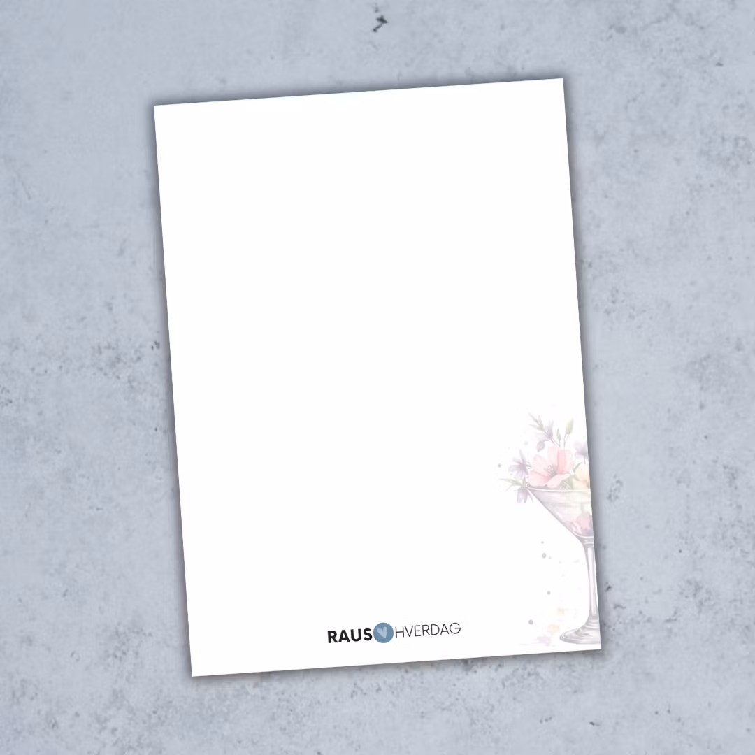 Vipps Bursdagskort - Martiniglass