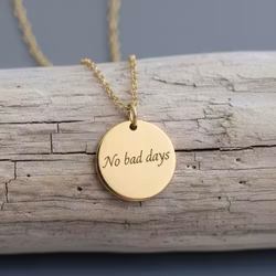 Soneto Jewelry Gullkede "No bad days"