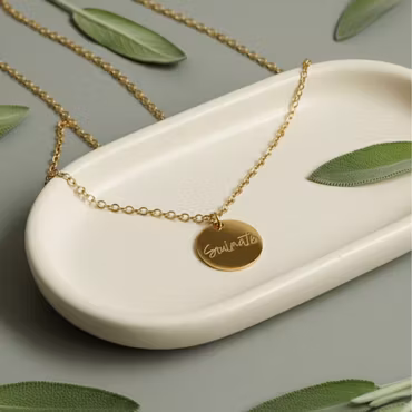 Zen & Zuri Gullkjede - "Soulmate"