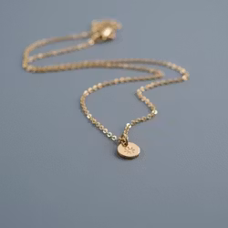 Gigis Petals - "You are my Sunshine" Gullkjede