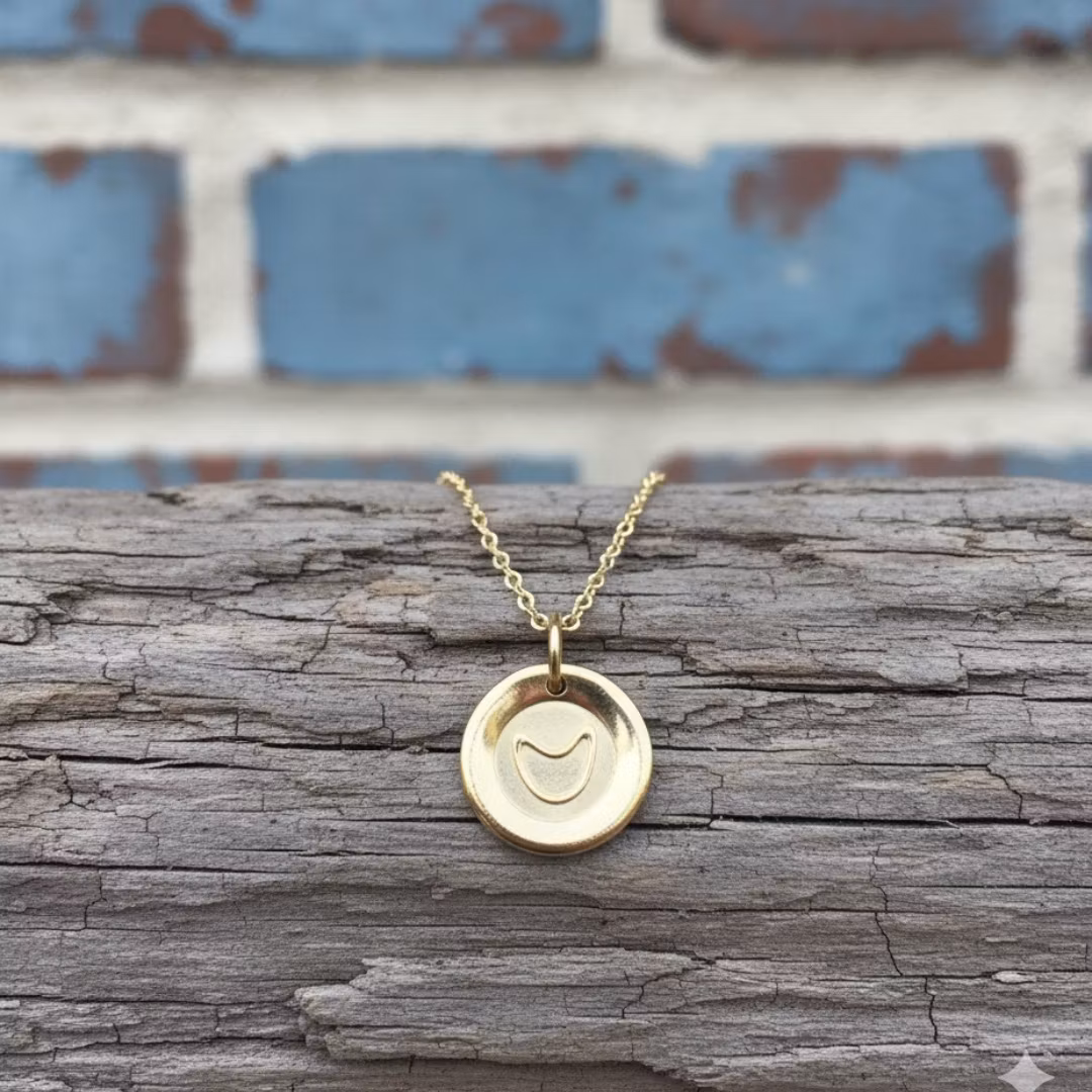 "Pieces of me  Gold Necklace" - FUNNY