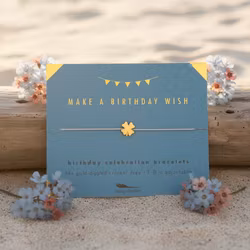 Lucky Feather - Birthday Wish Bracelet