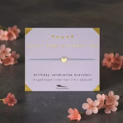 Lucky Feather - Birthday Love Bracelet - Heart