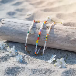 3pcs Bohemian Disc Charm  Bracelet