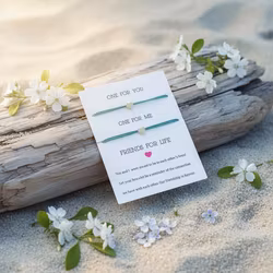 Parsley & Pepper - Friends for Life Bracelet - Mint Heart