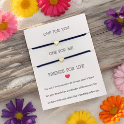 Parsley & Pepper - Friends for Life Bracelet - Blue Heart