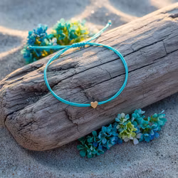 Parsley & Pepper - Friendship Heart Bracelet  - Turkis