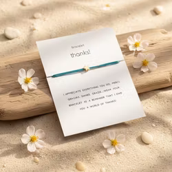 Parsley & Pepper - Thank You Bracelet - Mint