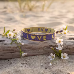 Ribbon Bracelet - Love