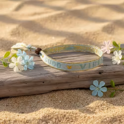 Ribbon Bracelet - Good Vibes
