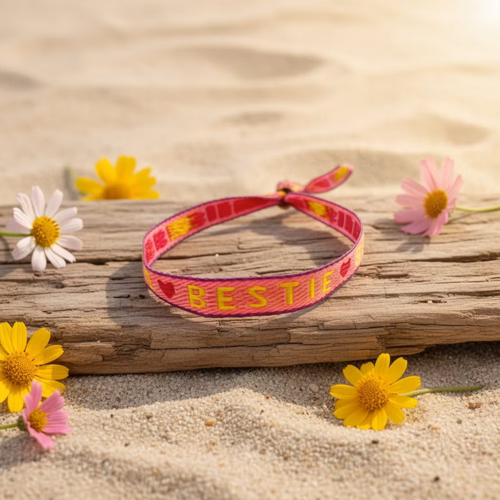 Ribbon Bracelet - Bestie