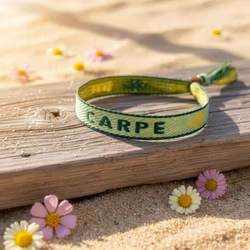 Ribbon Bracelet - Carpe Diem