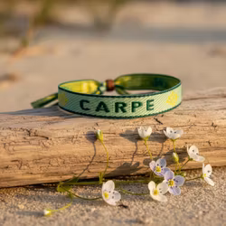 Ribbon Bracelet - Carpe Diem