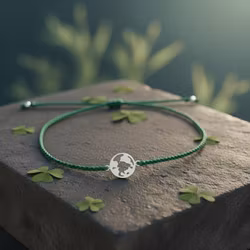 Bali Bliss Armbånd - Globe - Green