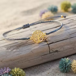 Bali Bliss Armbånd - Tree of Life - Gullbelagt