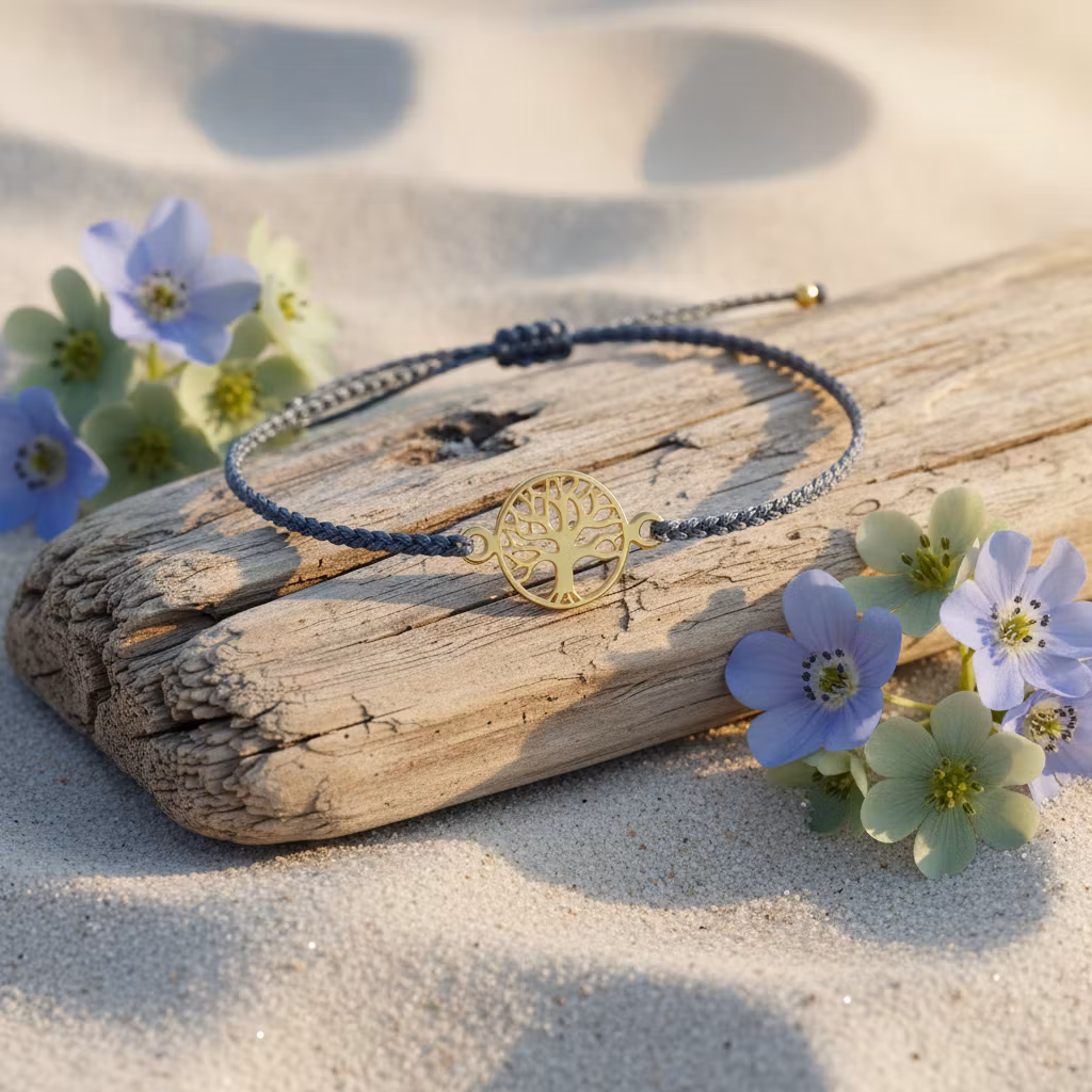 Bali Bliss Armbånd - Tree of Life - Gullbelagt