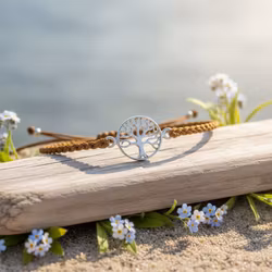 Bali Bliss Armbånd - Tree of Life - Burnt Orange