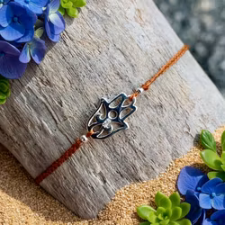 Bali Bliss Armbånd - Fatimas Hånd - Burnt Orange