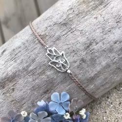 Bali Bliss Armbånd - Fatimas Hånd - Gammelrosa