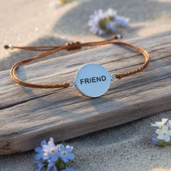 Bali Bliss Armbånd - Friend - Burnt Orange
