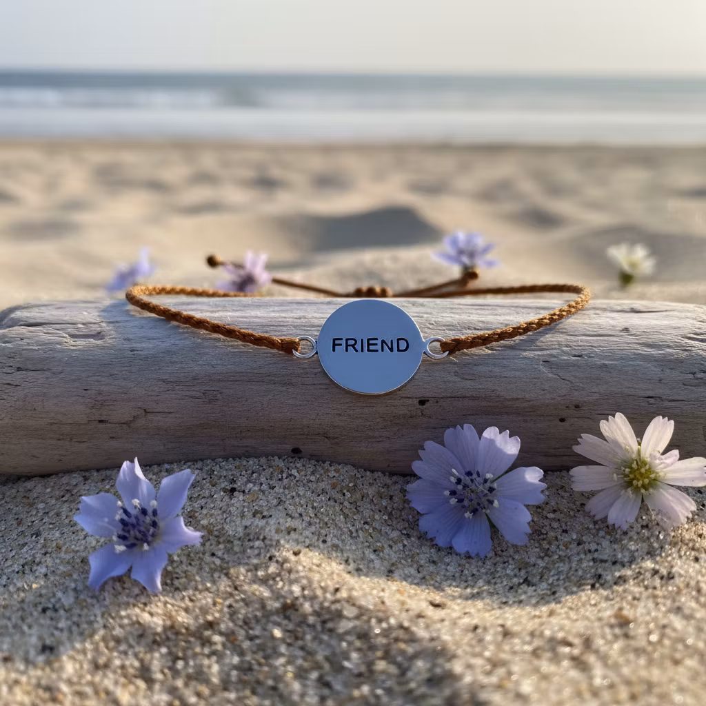 Bali Bliss Armbånd - Friend - Burnt Orange