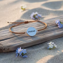 Bali Bliss Armbånd - Friend - Burnt Orange