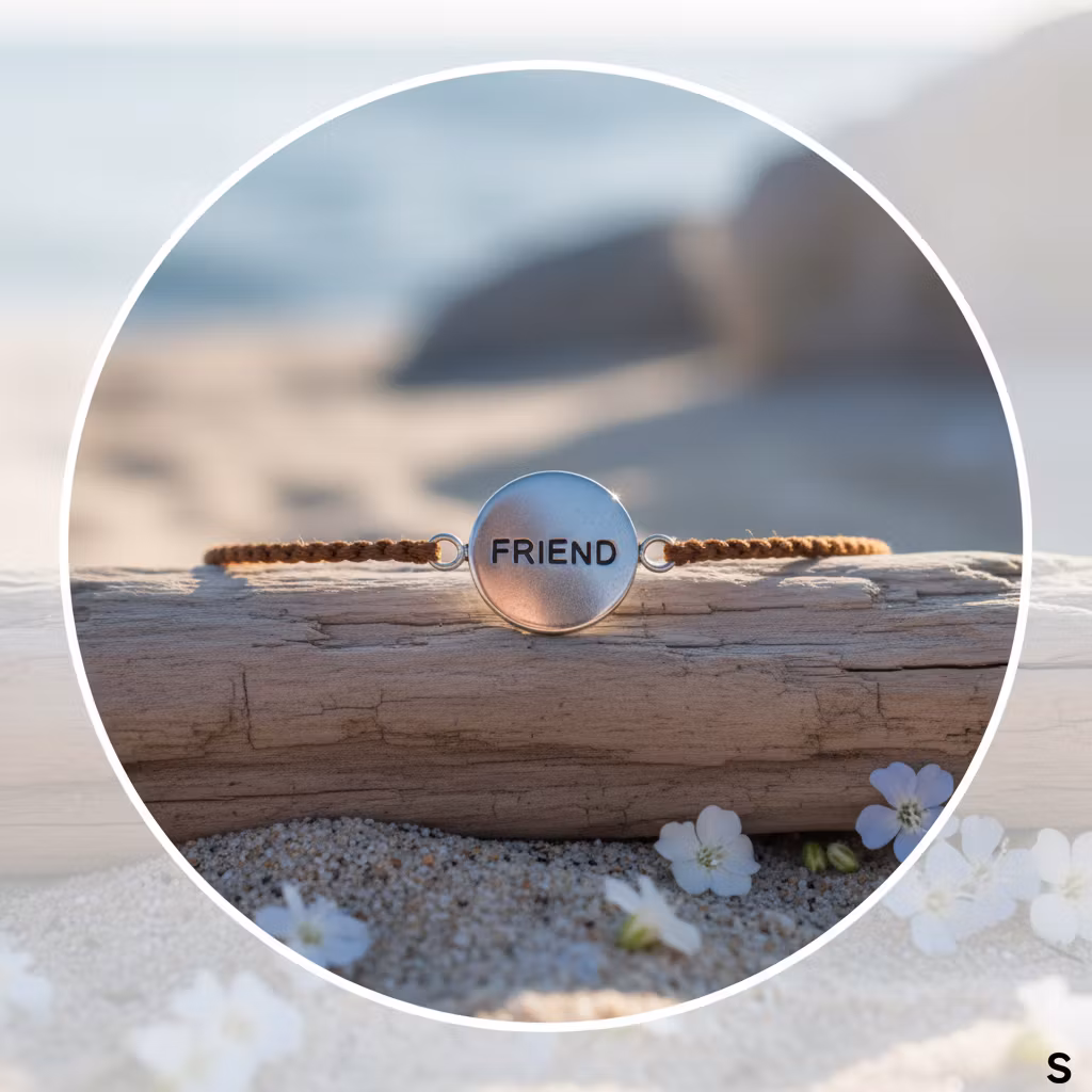 Bali Bliss Armbånd - Friend - Burnt Orange
