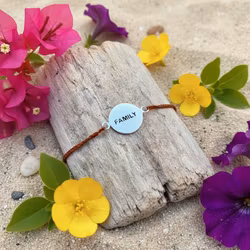Bali Bliss Armbånd - Family - Burnt Orange