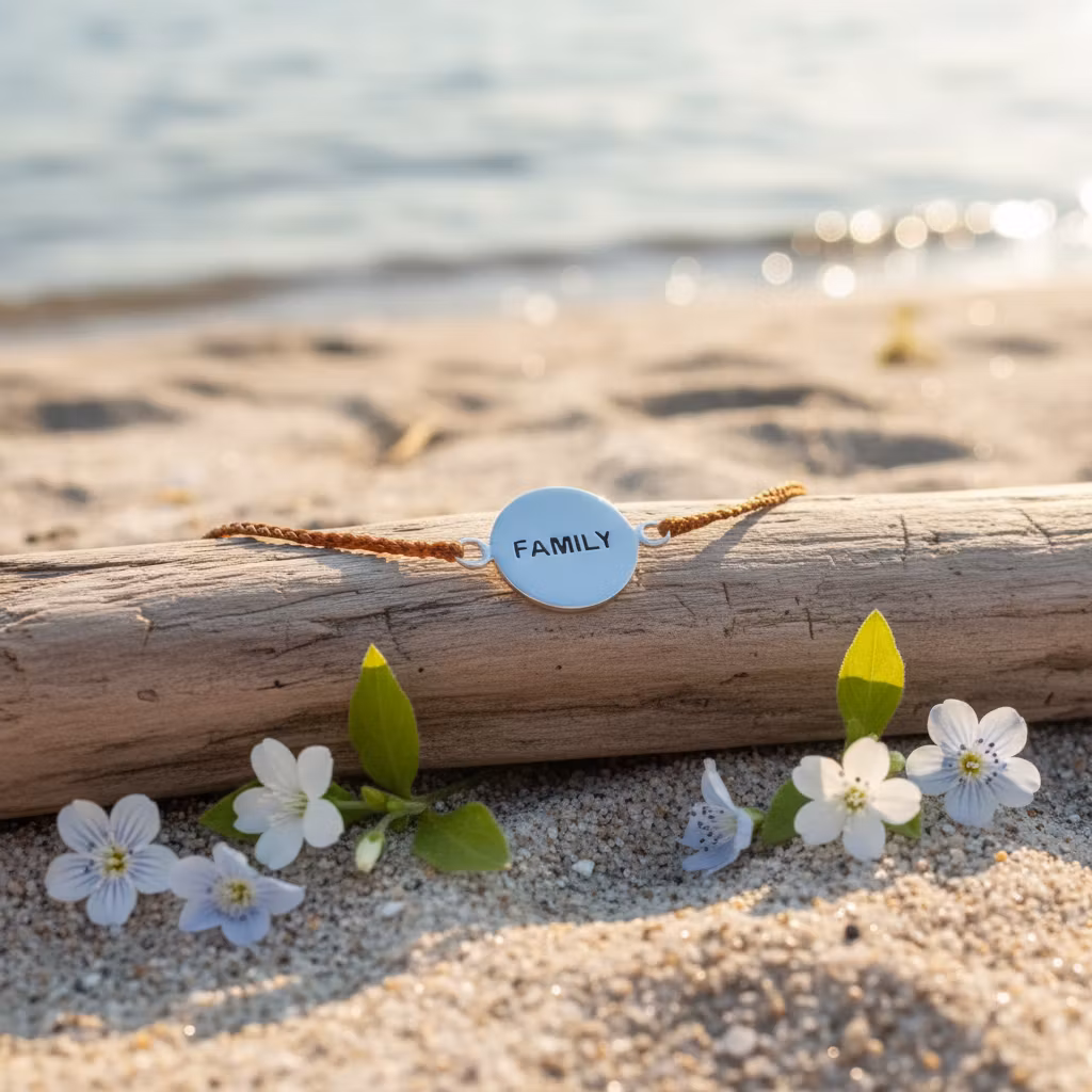 Bali Bliss Armbånd - Family - Burnt Orange
