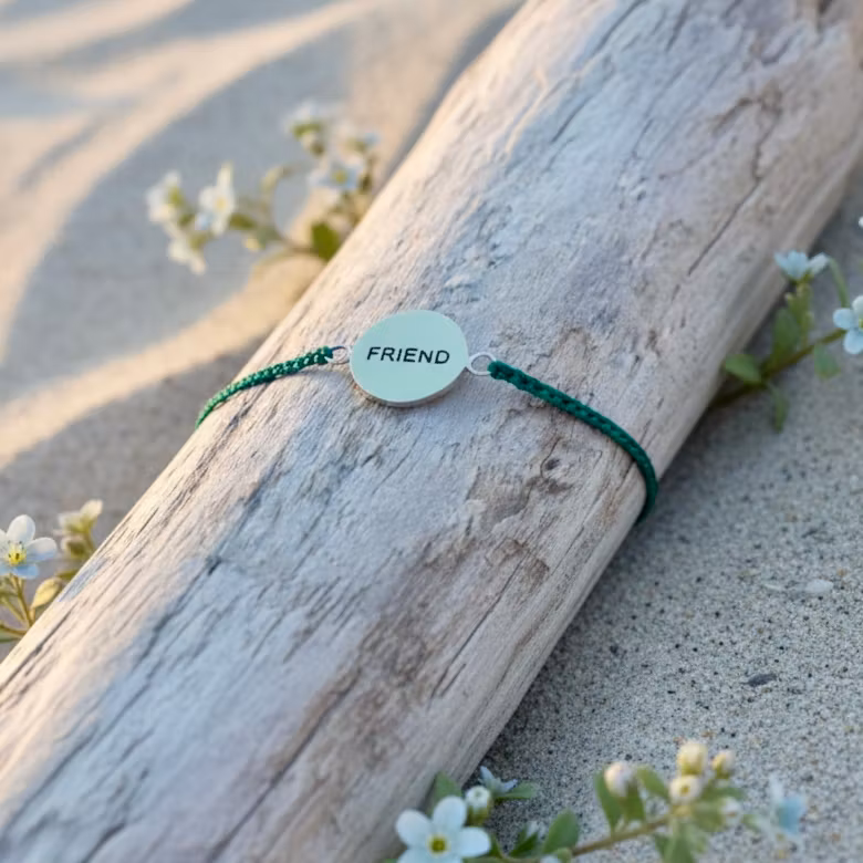 Bali Bliss Armbånd - Friend - Grønn