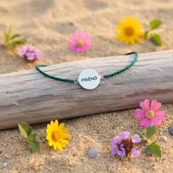 Bali Bliss Armbånd - Friend - Grønn