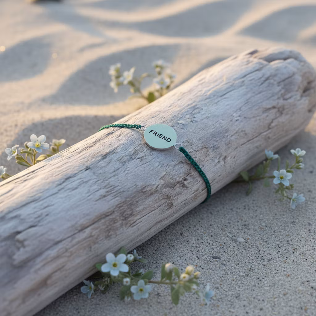 Bali Bliss Armbånd - Friend - Grønn
