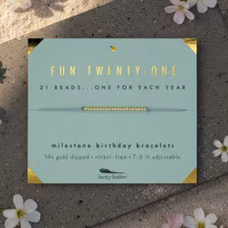 Lucky Feather - FUN21  Bracelet