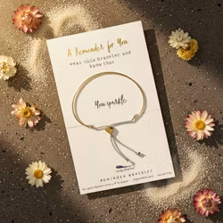 Lucky Feather - "You SPARKLE" Bracelet